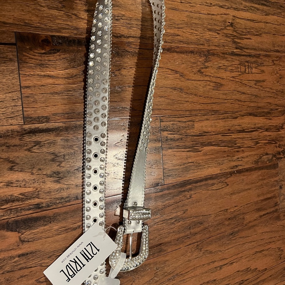 12th Tribe Silver Studded Belt